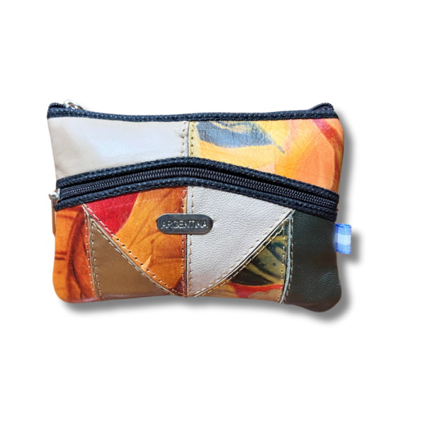 monedero multicolor