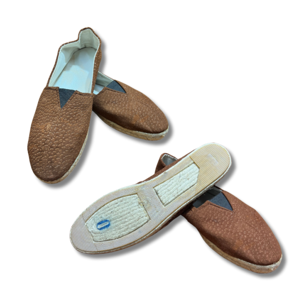 Alpargata de carpincho /suela de yute (36-45)