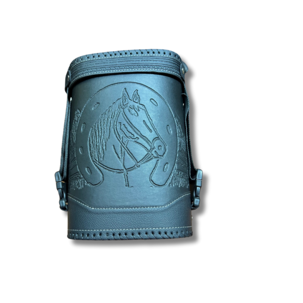 portatermo de cuerina con tapa