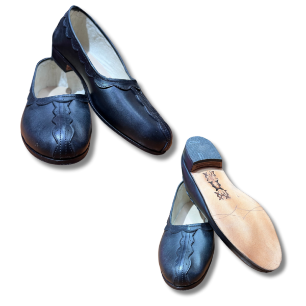 zapatilla corralera cuero (35-45)